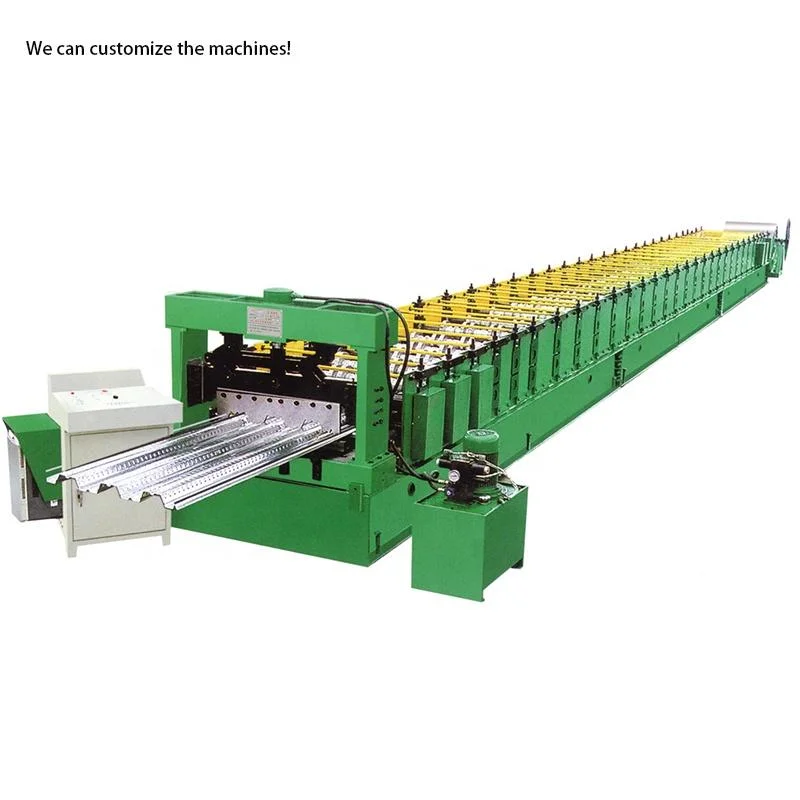 China Factory High Demand Good Quanlity and Price Floor Decking Roll Forming Machine Glazed Steel